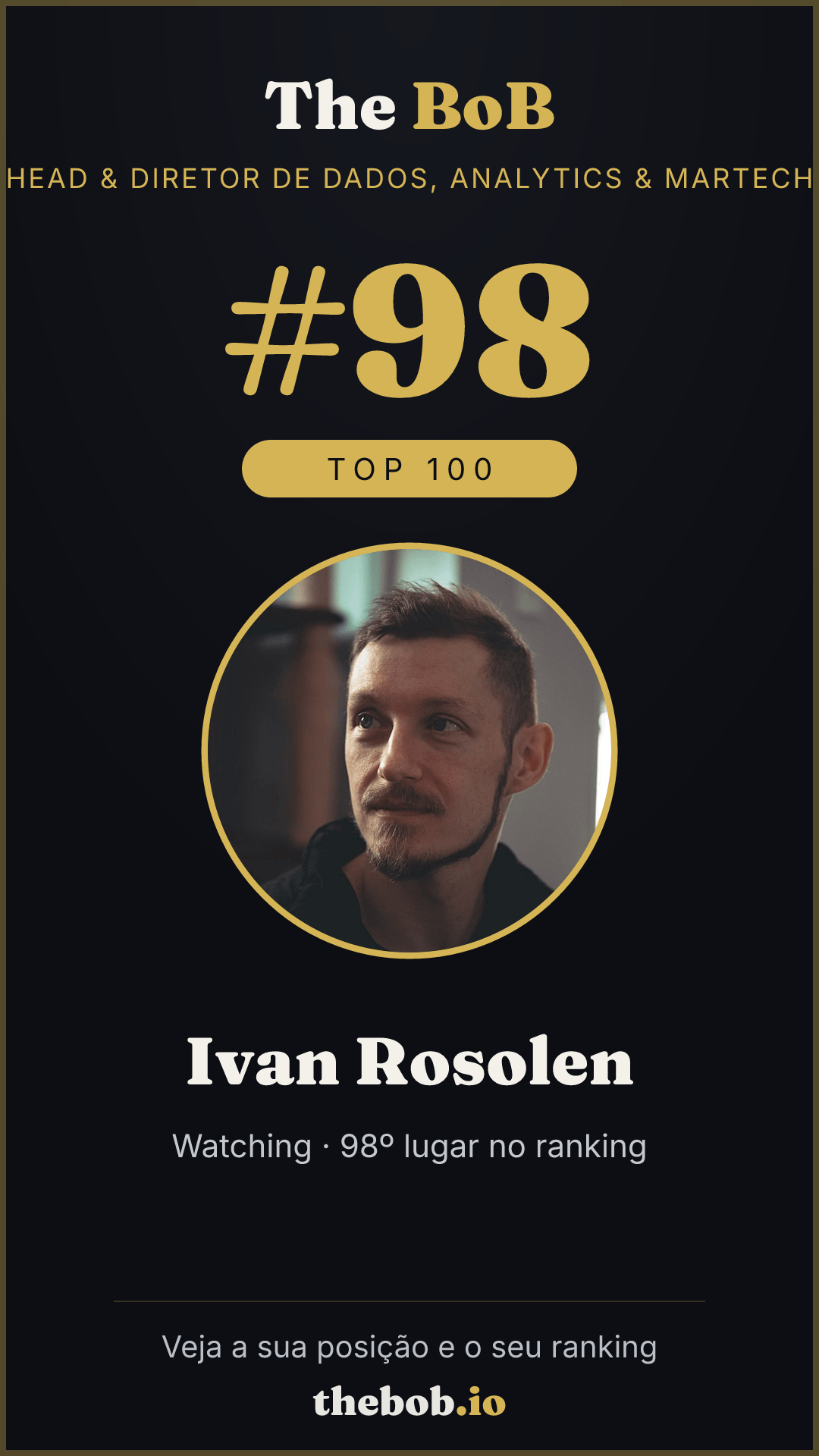 Selo The BoB · Ivan Rosolen