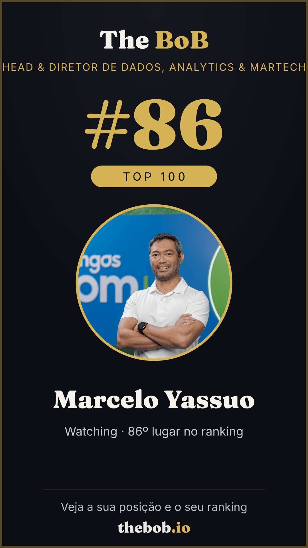 Selo The BoB · Marcelo Yassuo
