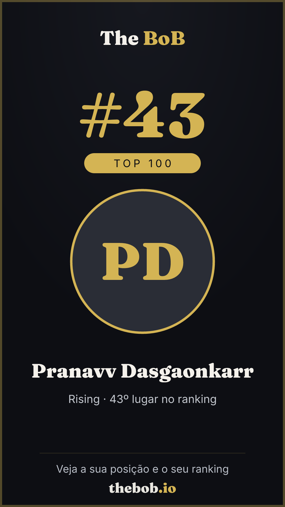 Selo The BoB · Pranavv Dasgaonkarr