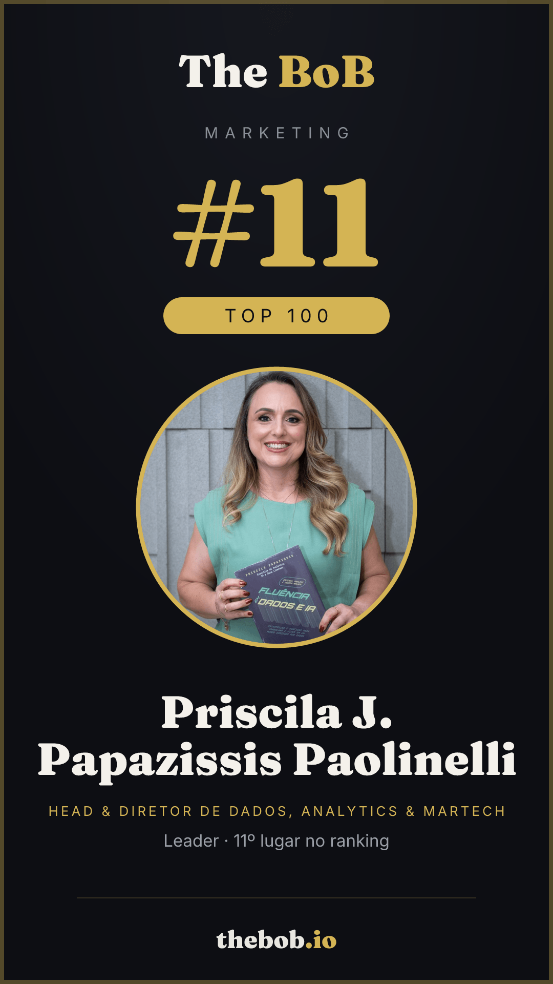Selo The BoB · Priscila J. Papazissis Paolinelli