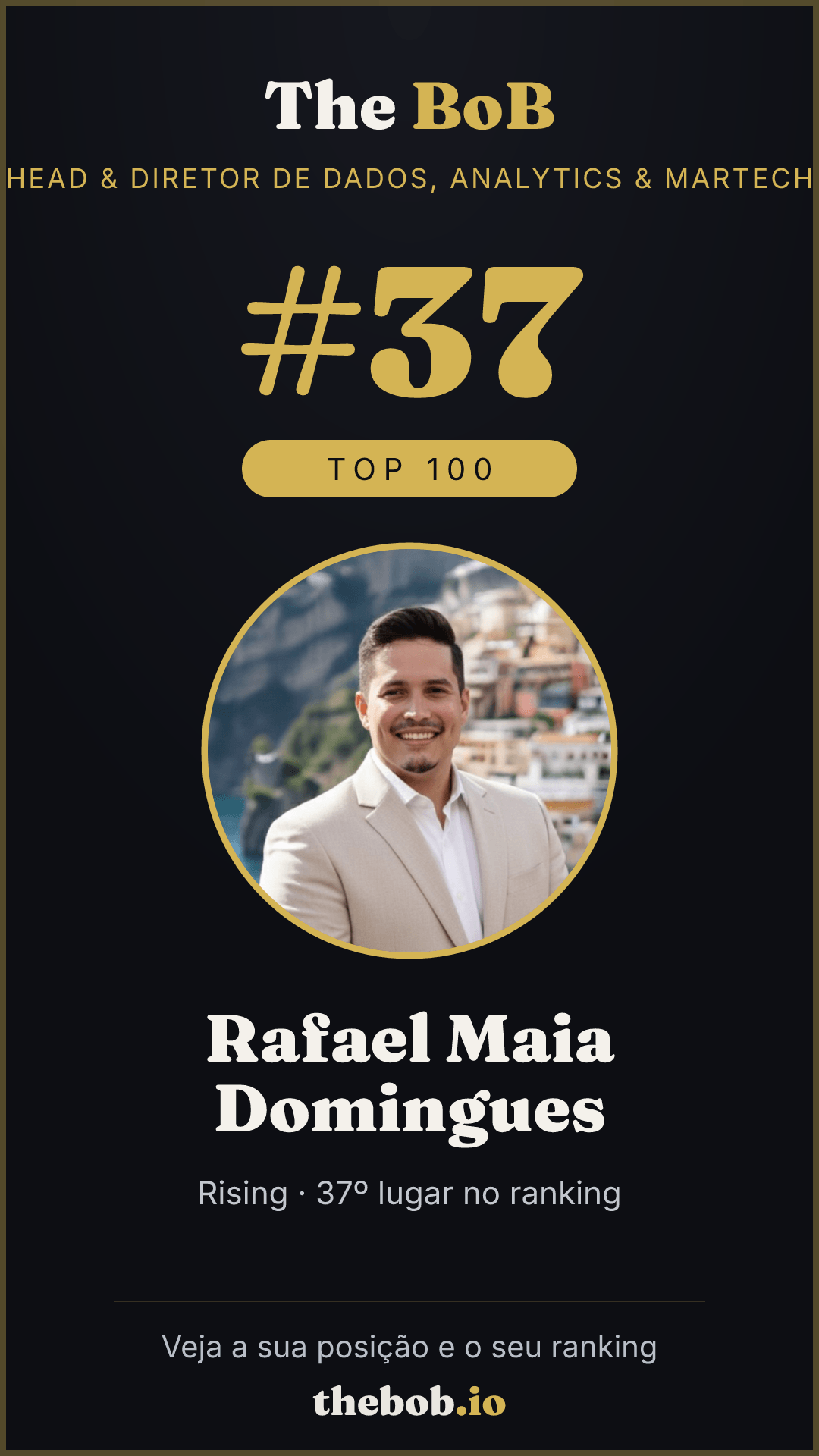 Selo The BoB · Rafael Maia Domingues