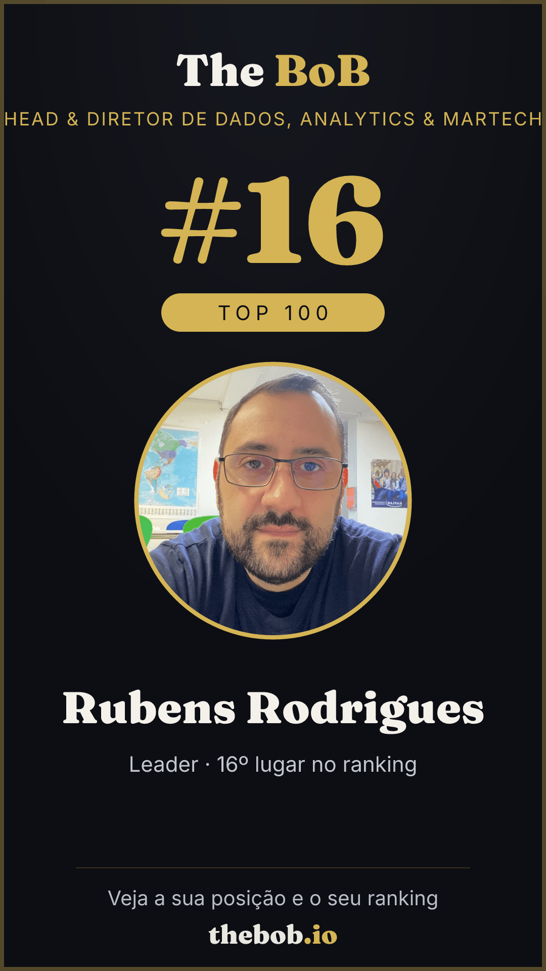 Selo The BoB · Rubens Rodrigues