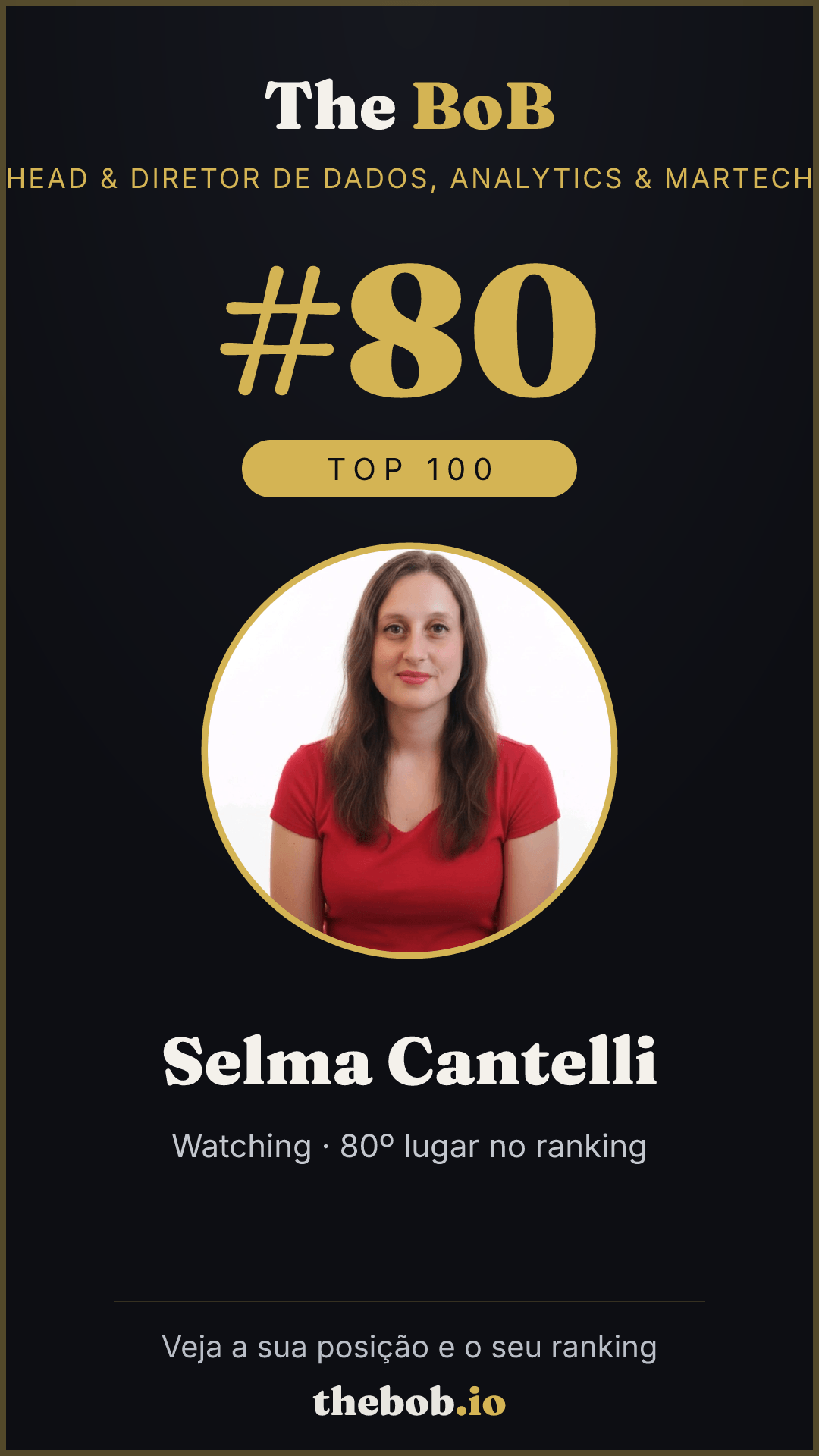 Selo The BoB · Selma Cantelli