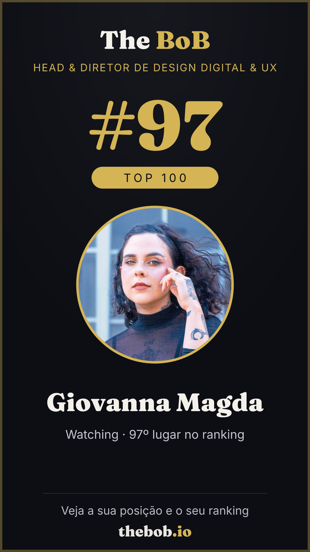 Selo The BoB · Giovanna Magda