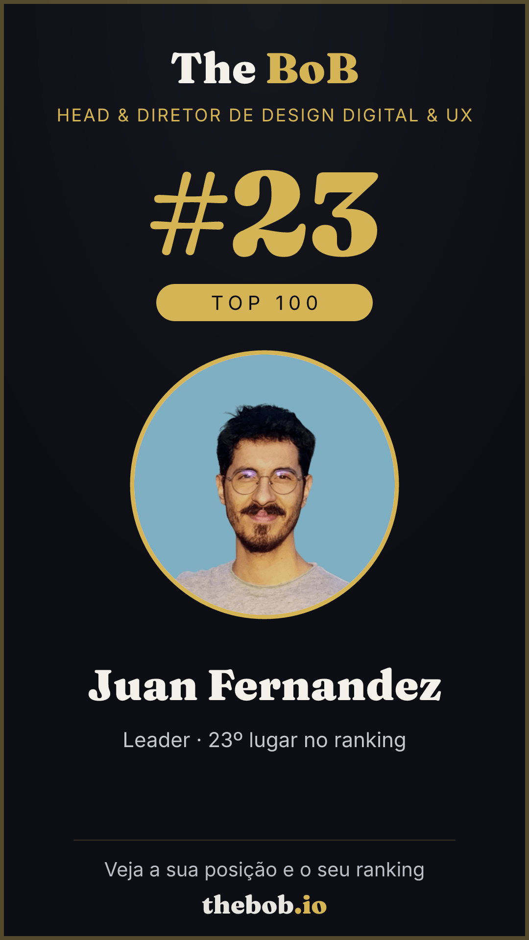 Selo The BoB · Juan Fernandez