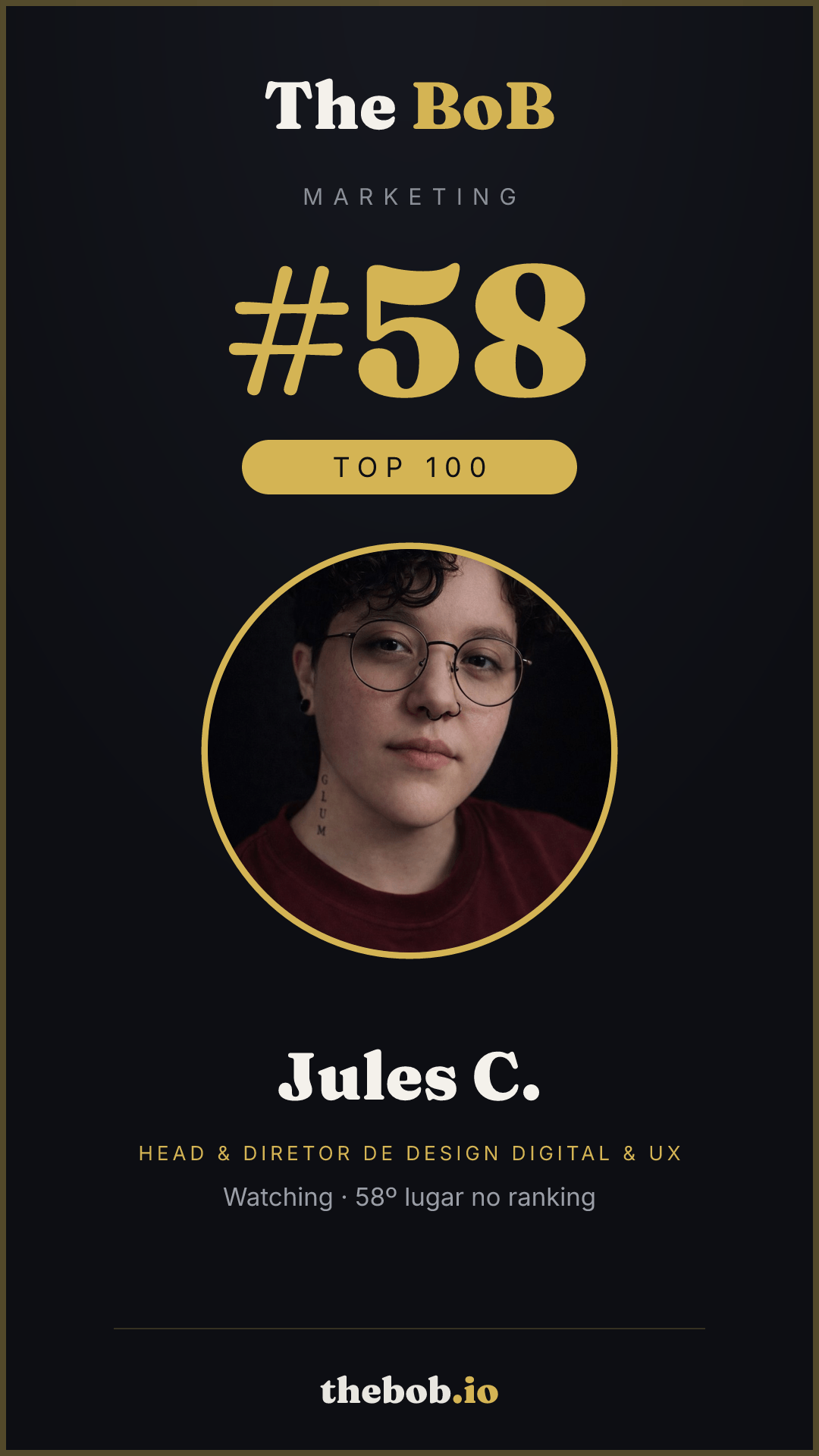 Selo The BoB · Jules C.