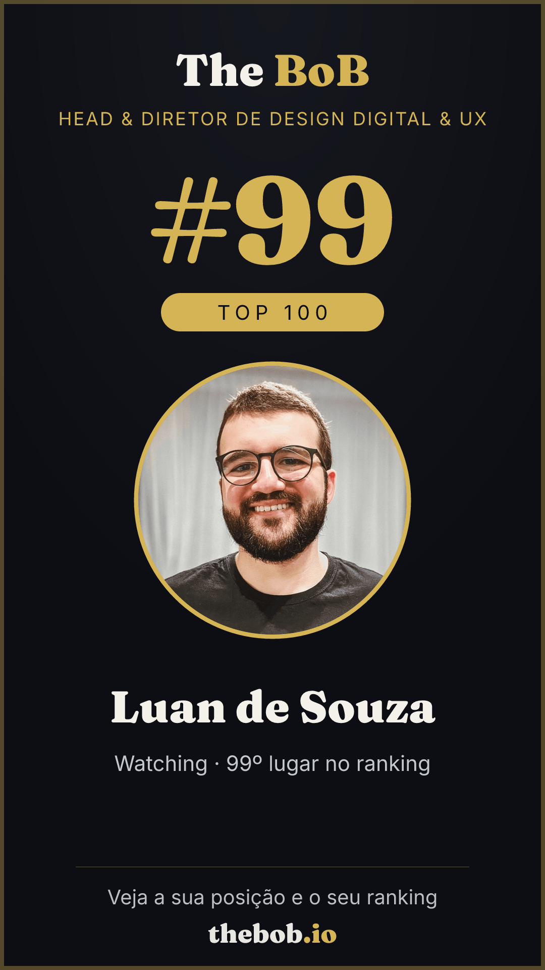 Selo The BoB · Luan de Souza