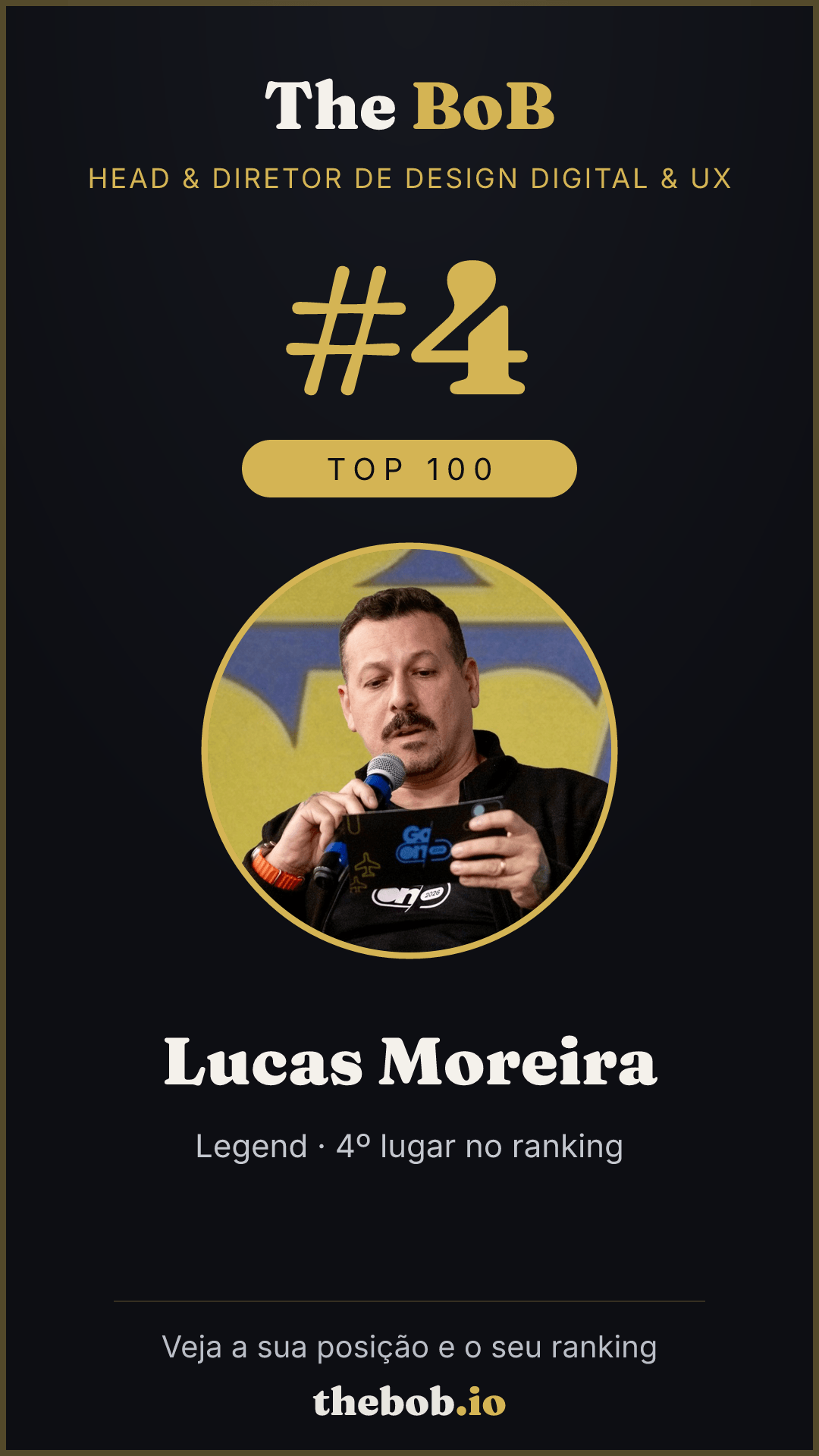 Selo The BoB · Lucas Moreira
