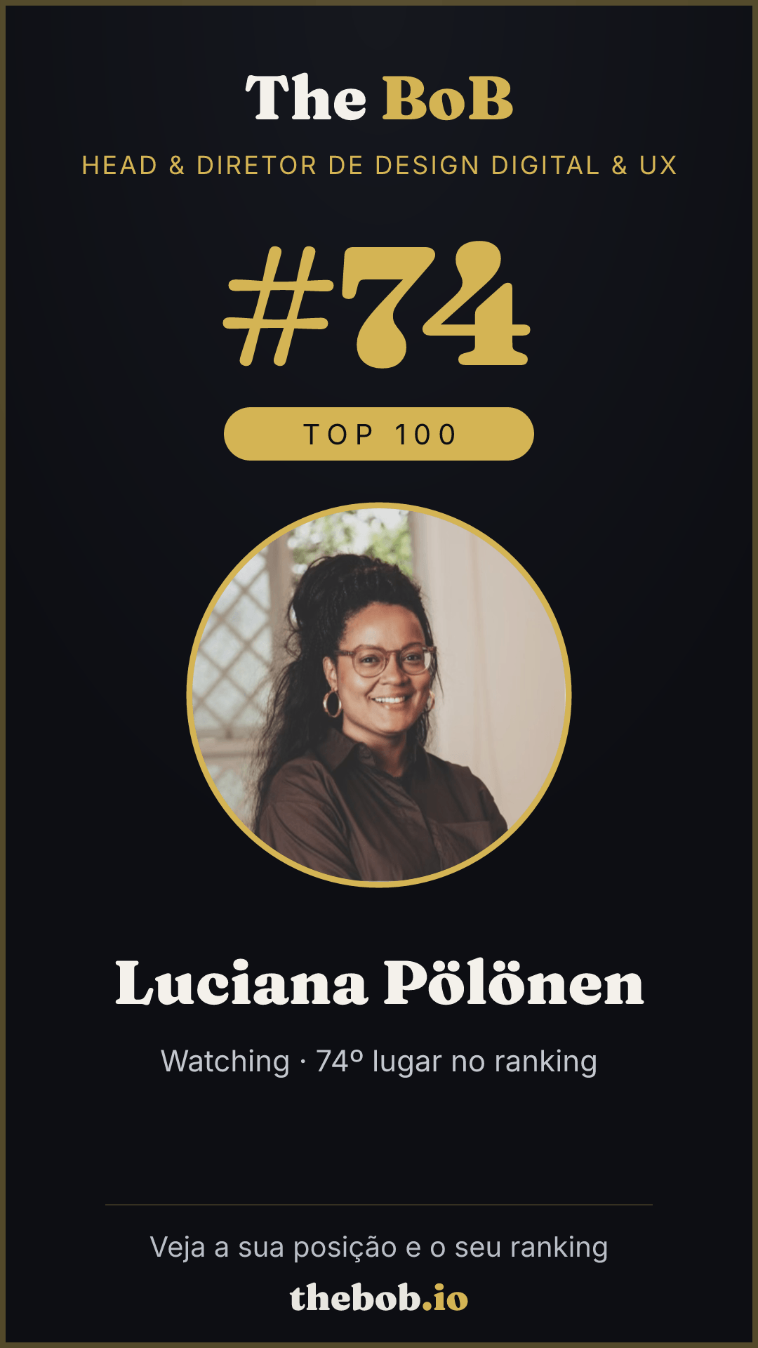 Selo The BoB · Luciana Pölönen