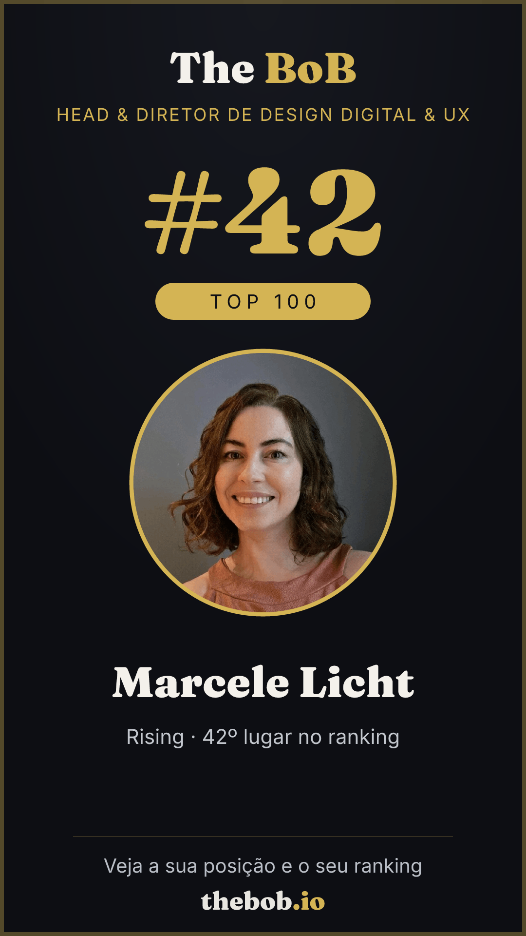 Selo The BoB · Marcele Licht