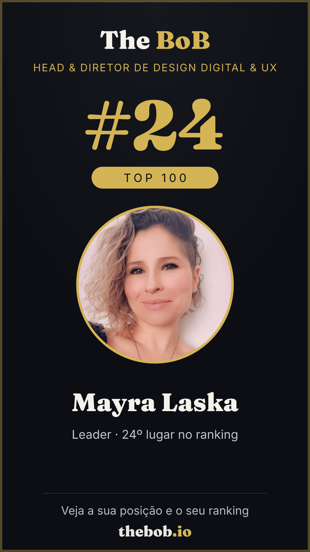 Selo The BoB · Mayra Laska