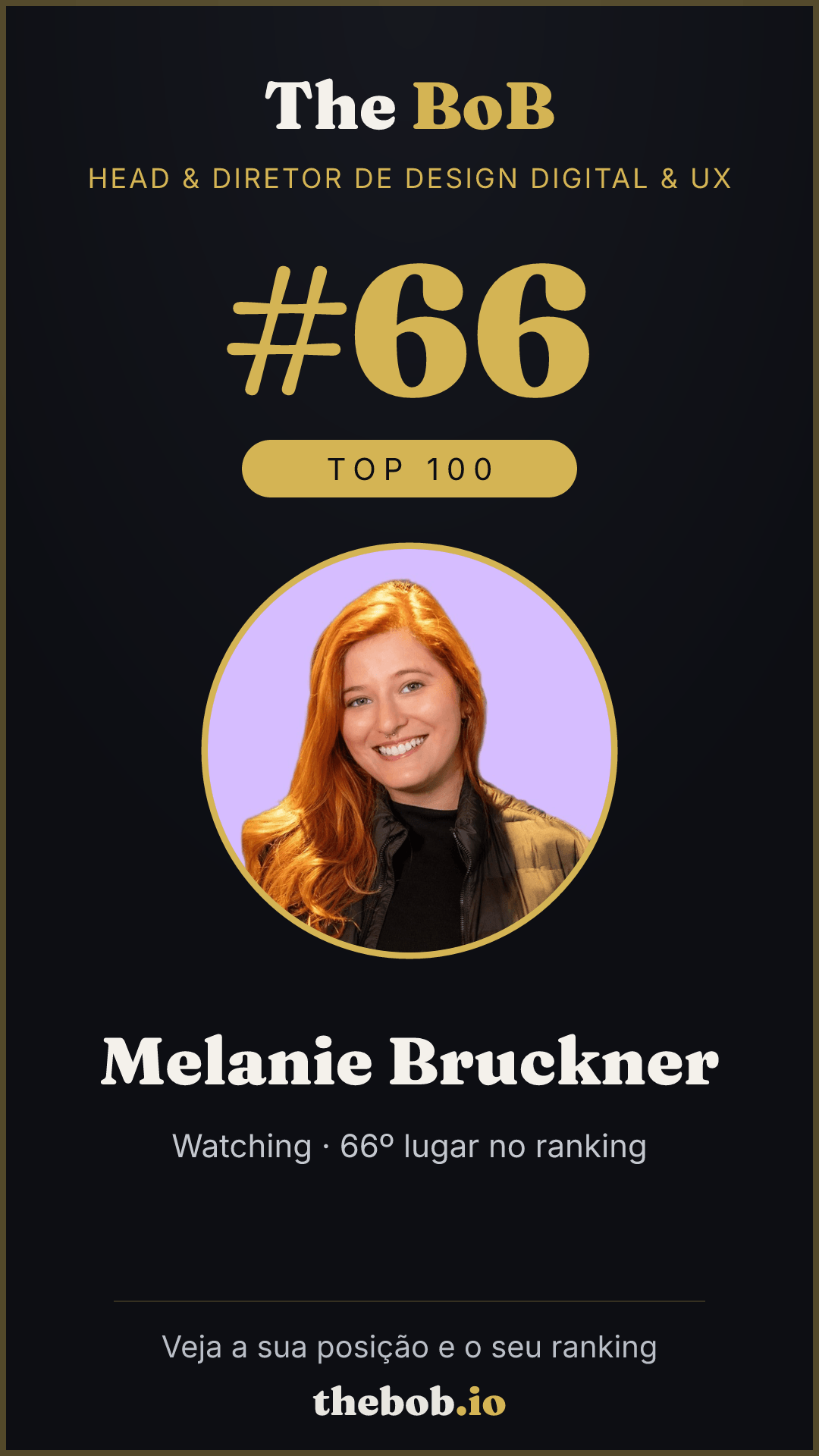 Selo The BoB · Melanie Bruckner