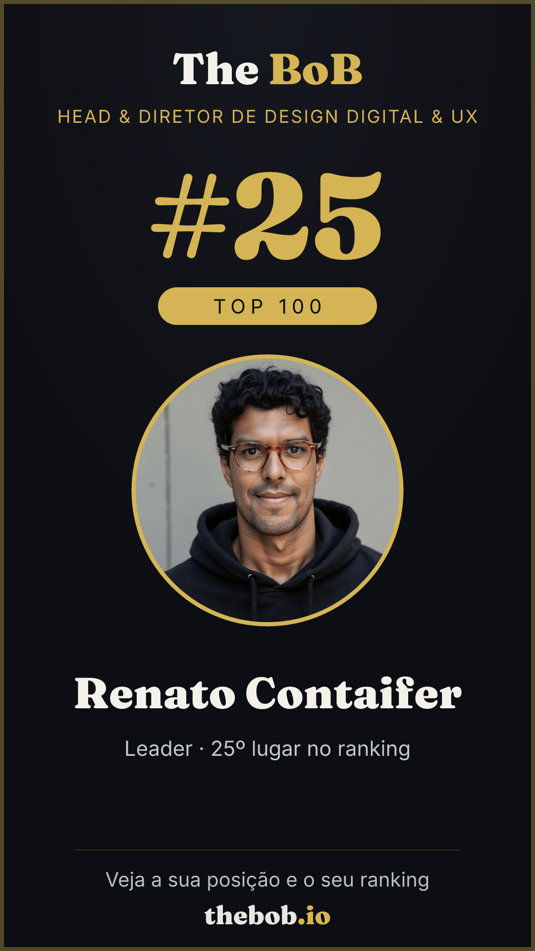 Selo The BoB · Renato Contaifer