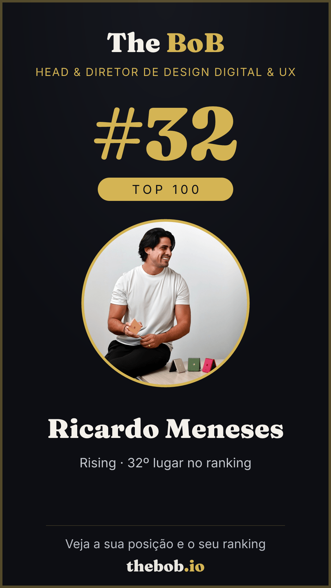 Selo The BoB · Ricardo Meneses