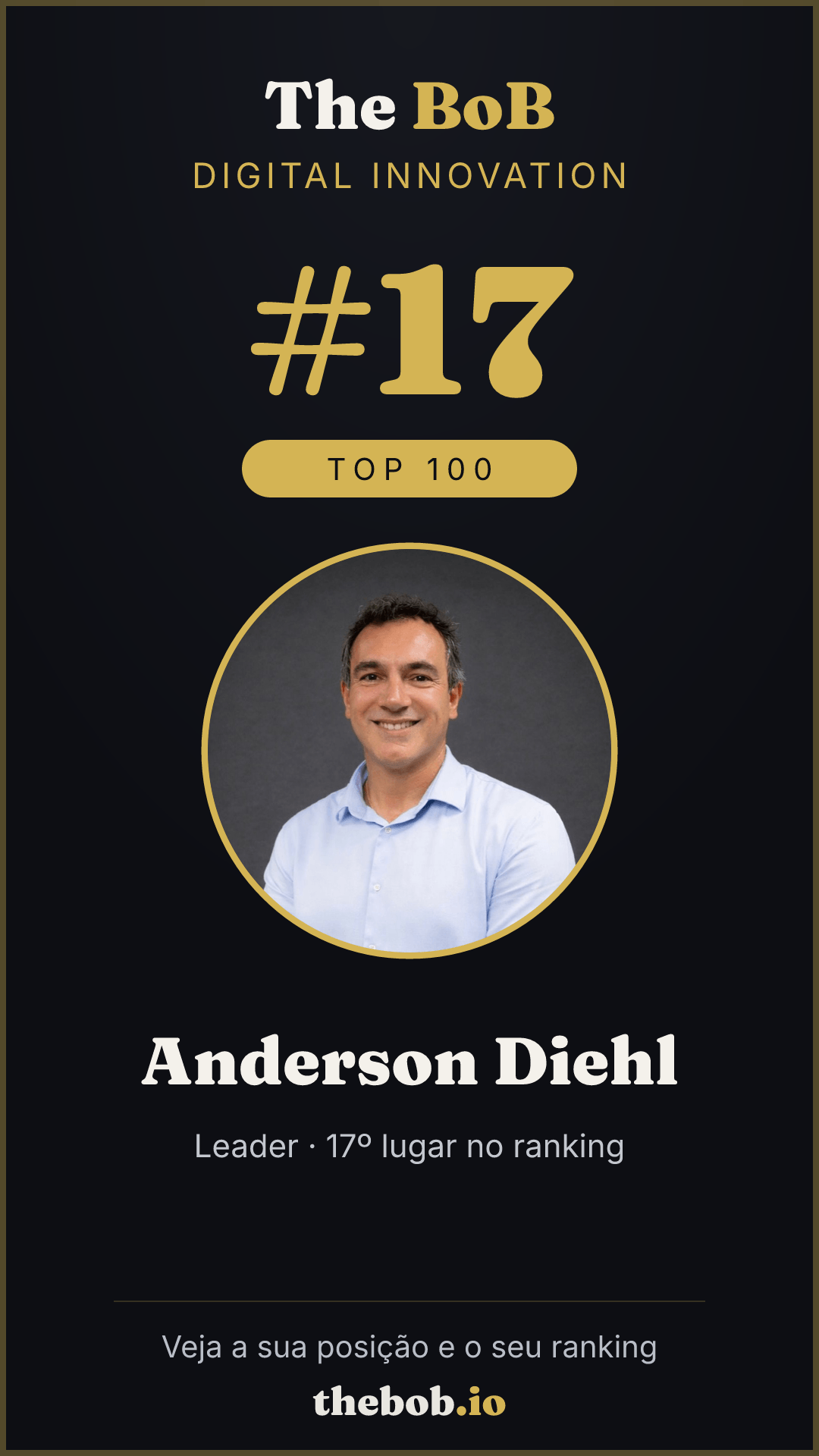 Selo The BoB · Anderson Diehl