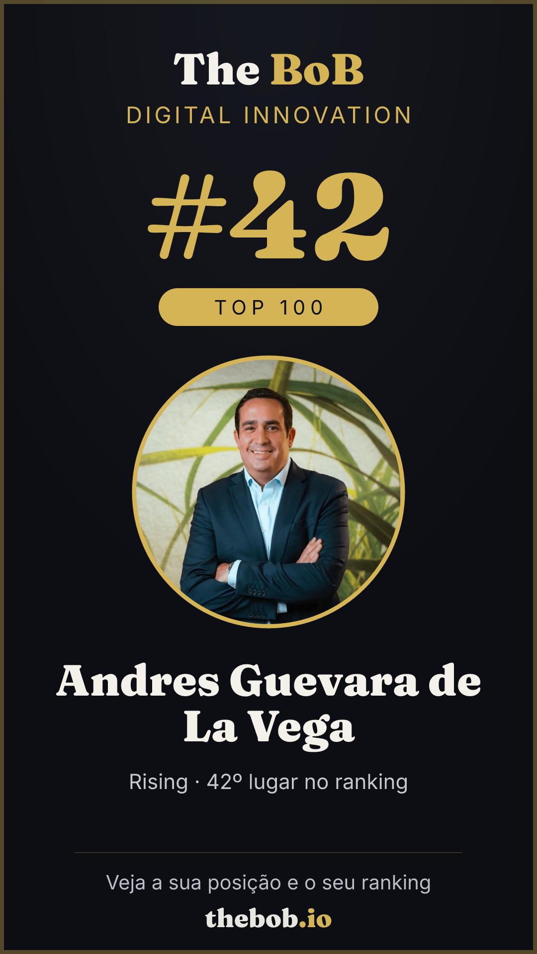 Selo The BoB · Andres Guevara de La Vega