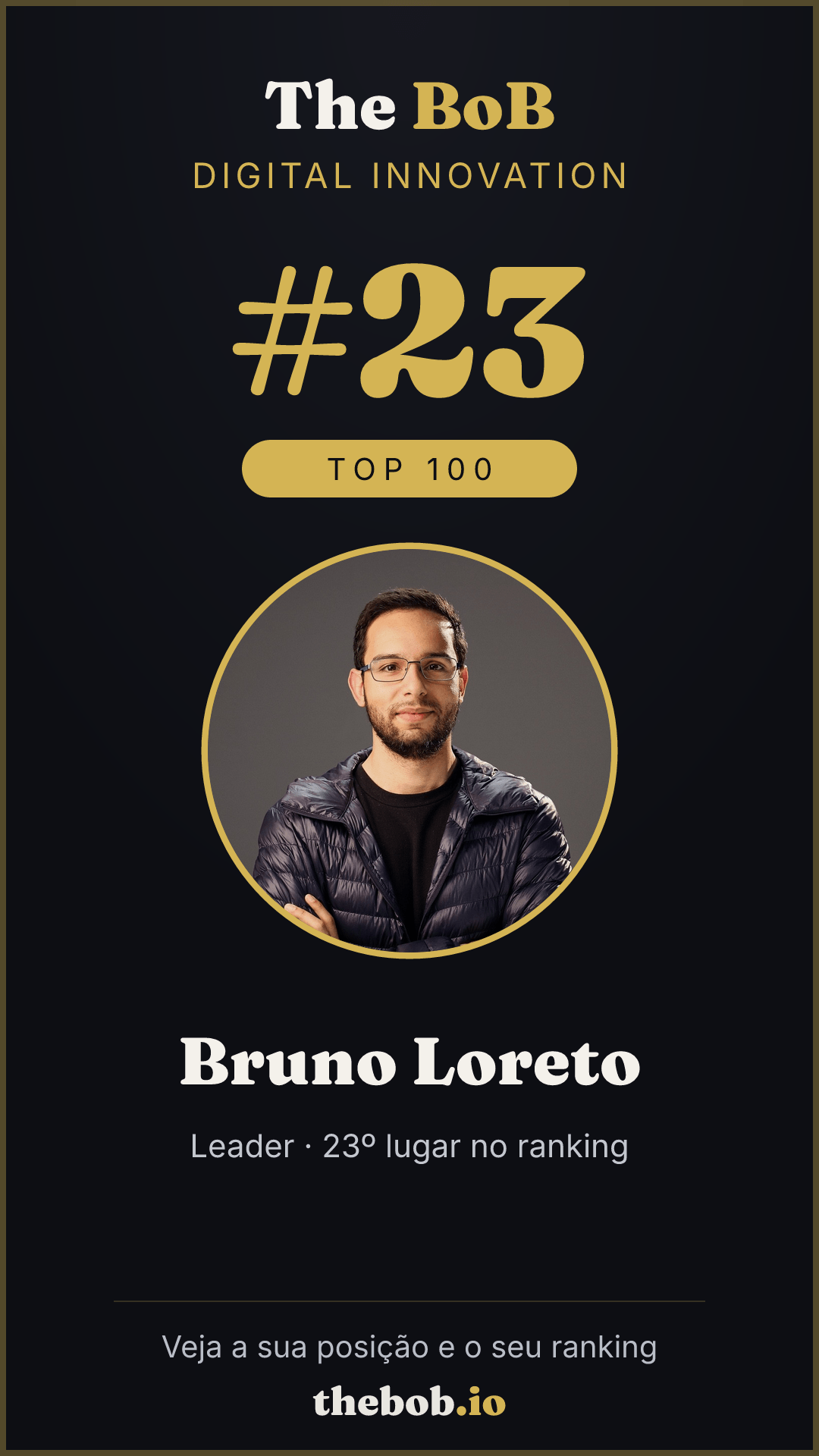 Selo The BoB · Bruno Loreto