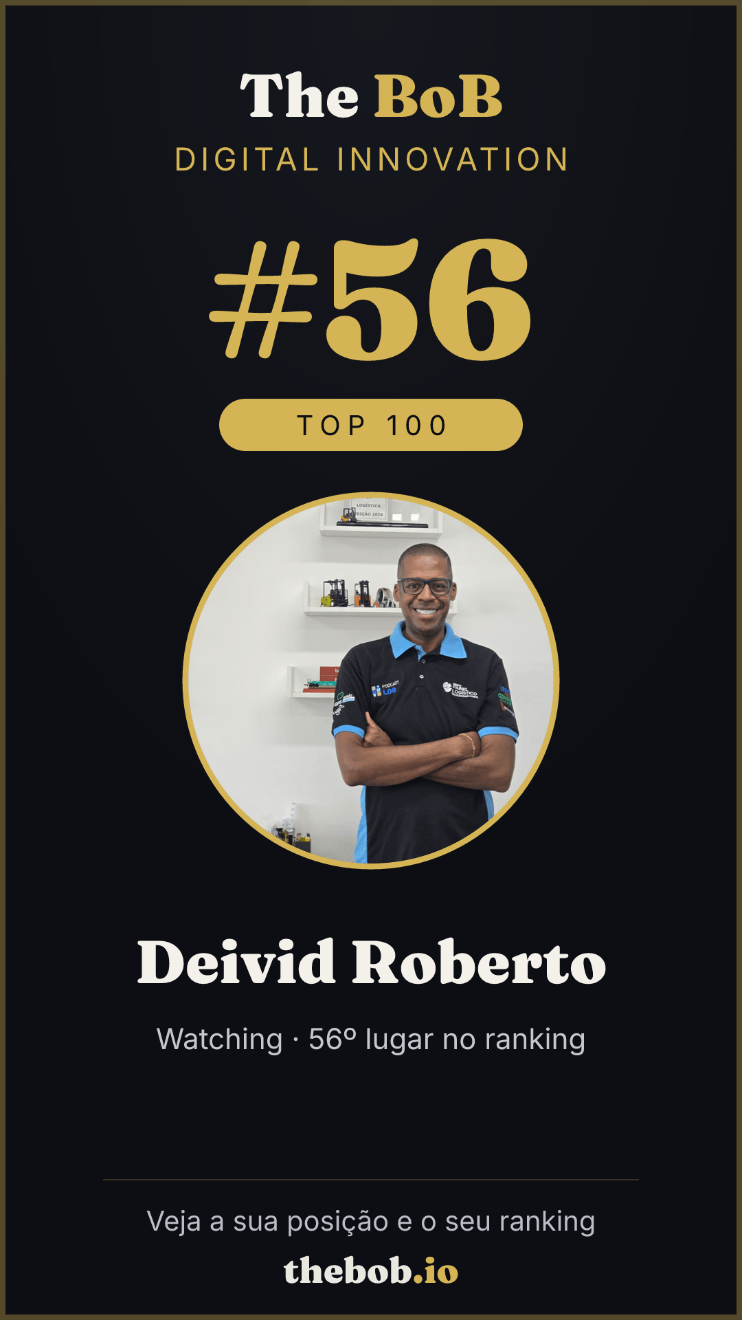 Selo The BoB · Deivid Roberto