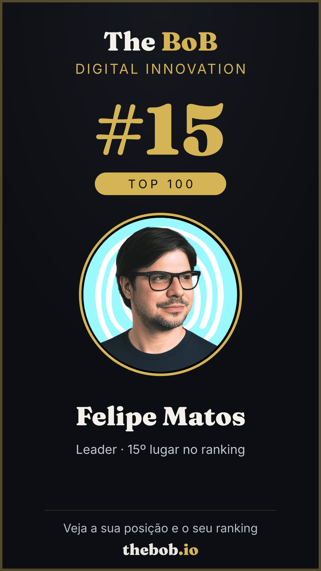 Selo The BoB · Felipe Matos