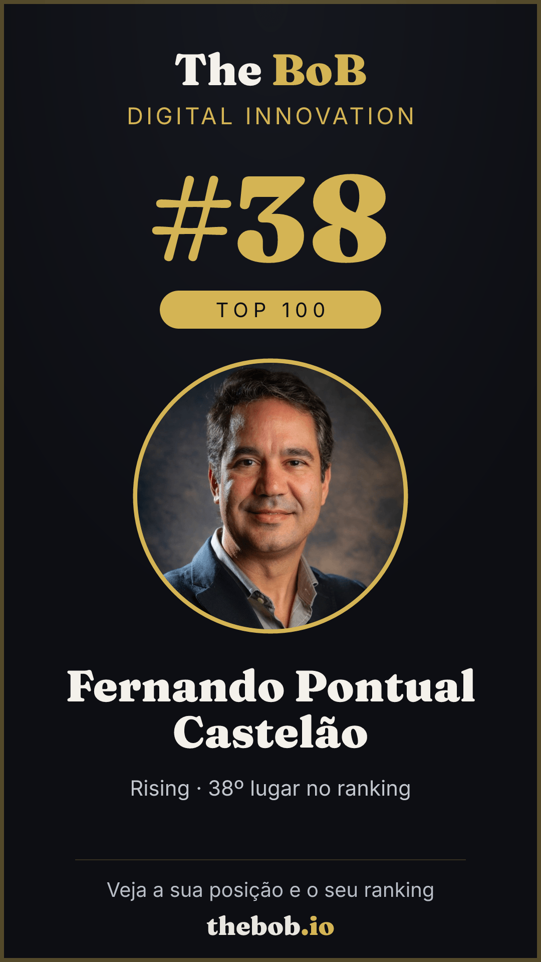 Selo The BoB · Fernando Pontual Castelão