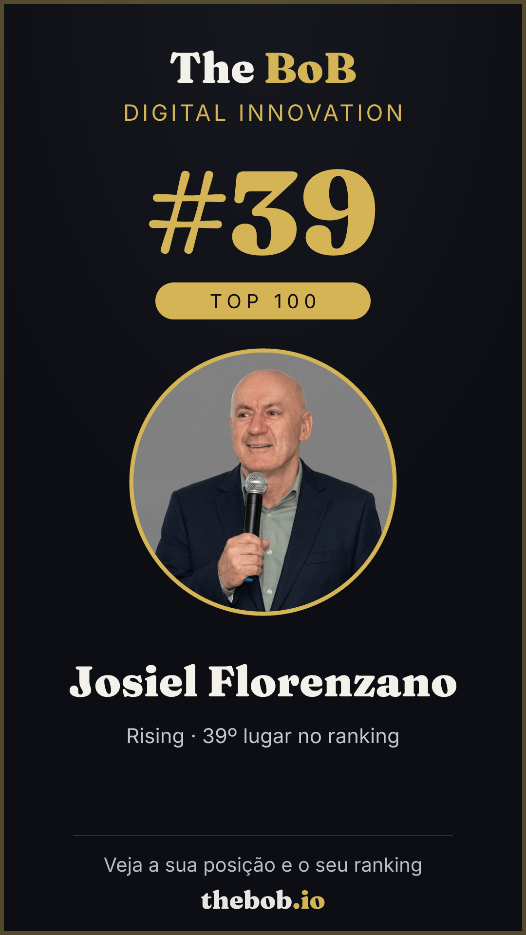 Selo The BoB · Josiel Florenzano