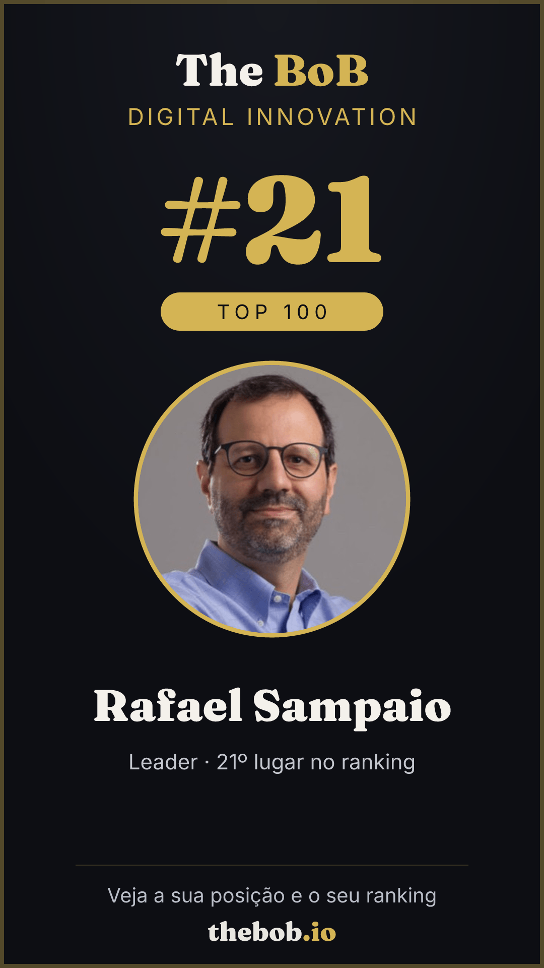 Selo The BoB · Rafael Sampaio