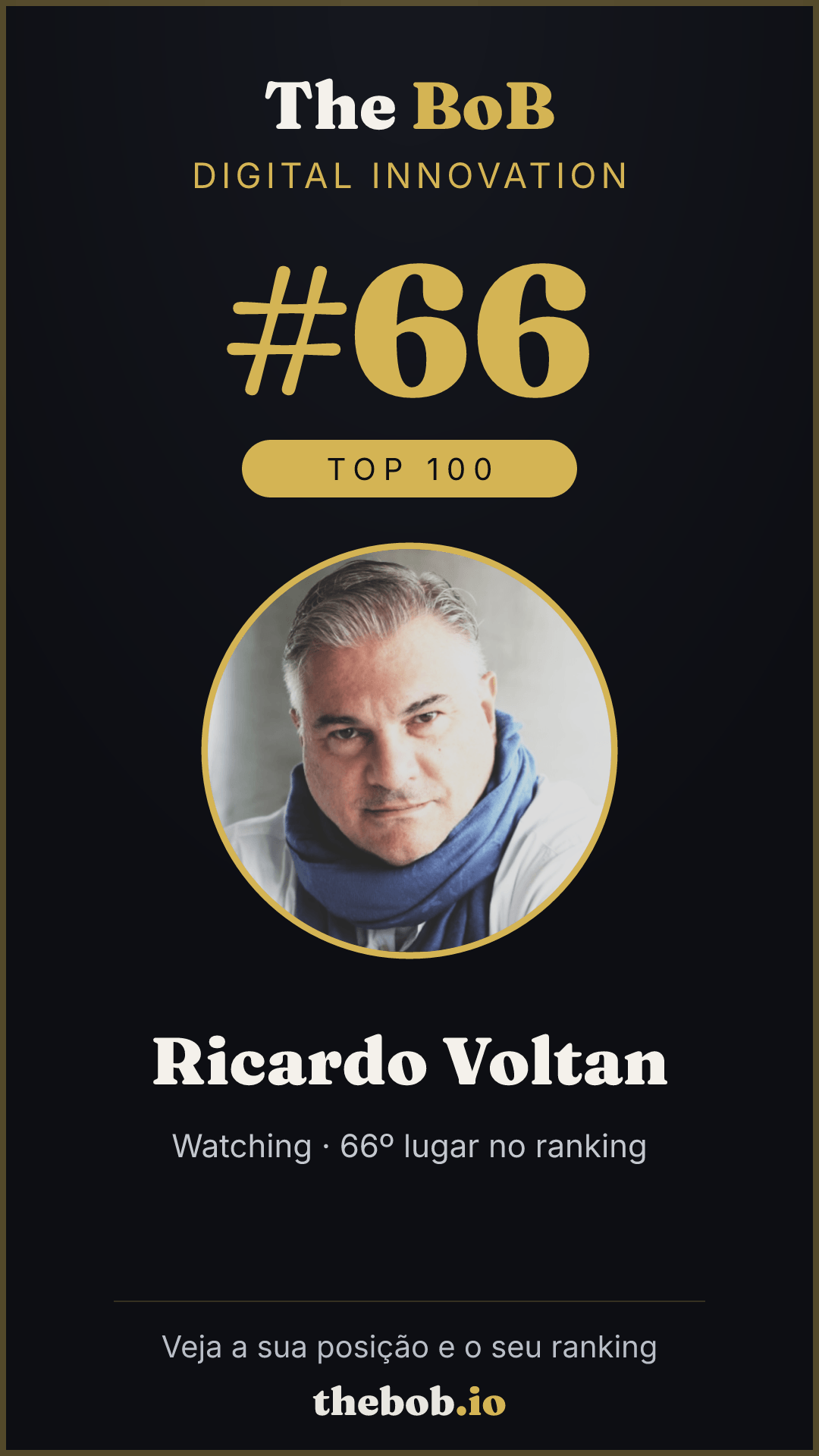 Selo The BoB · Ricardo Voltan