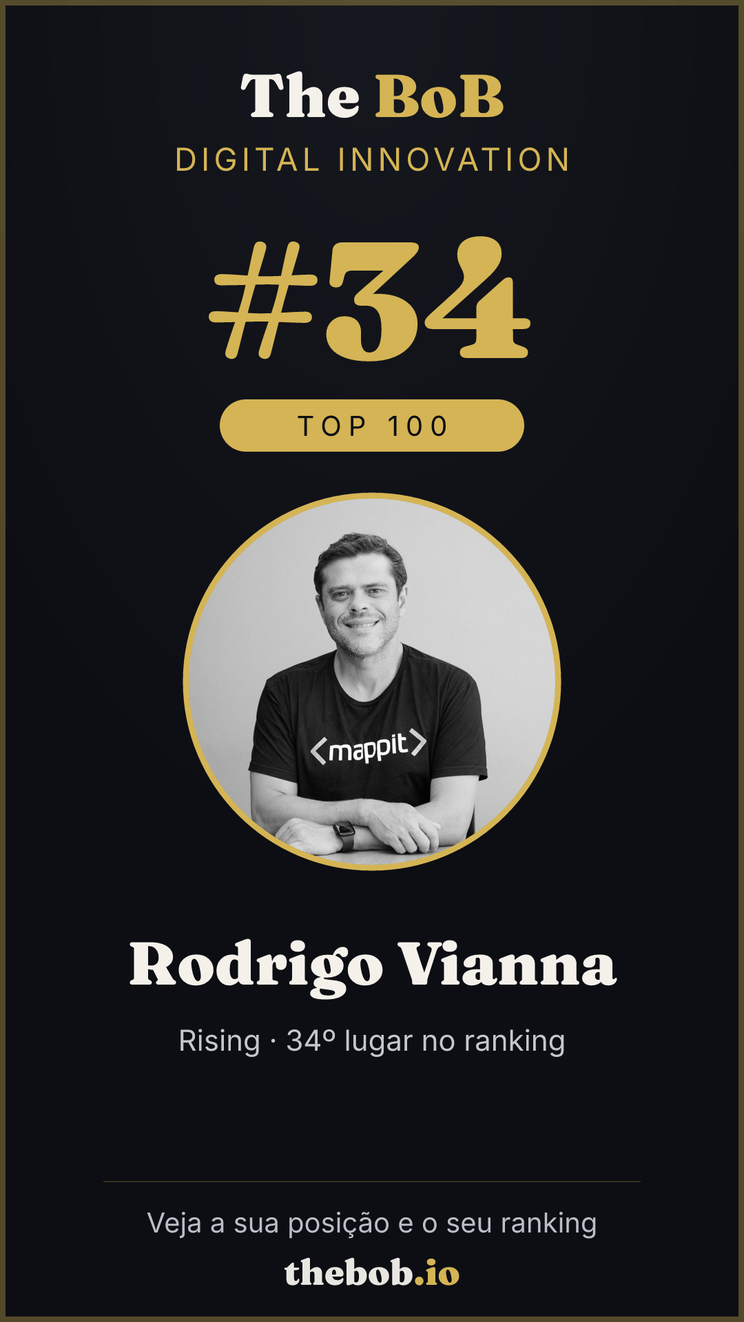 Selo The BoB · Rodrigo Vianna
