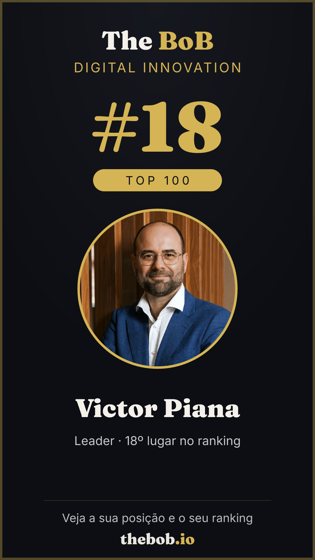 Selo The BoB · Victor Piana