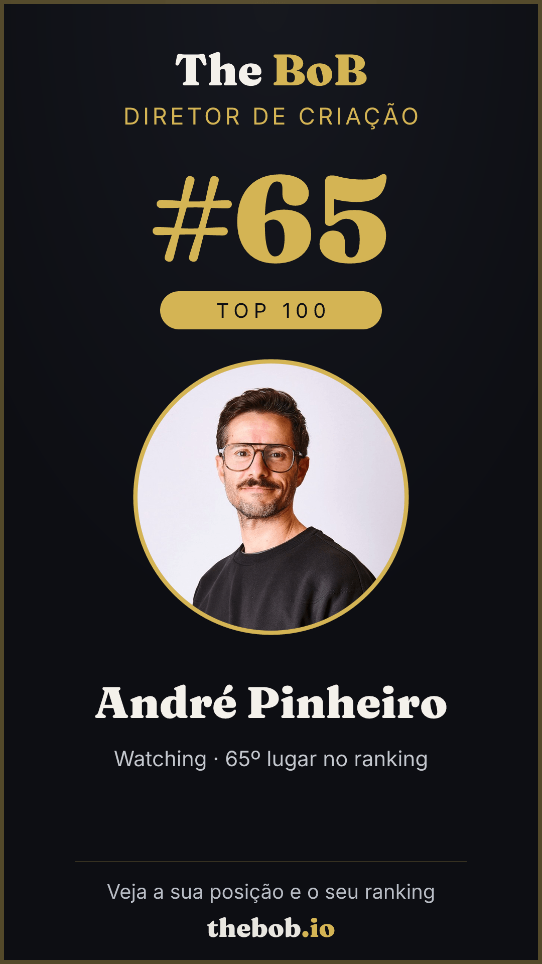 Selo The BoB · André Pinheiro