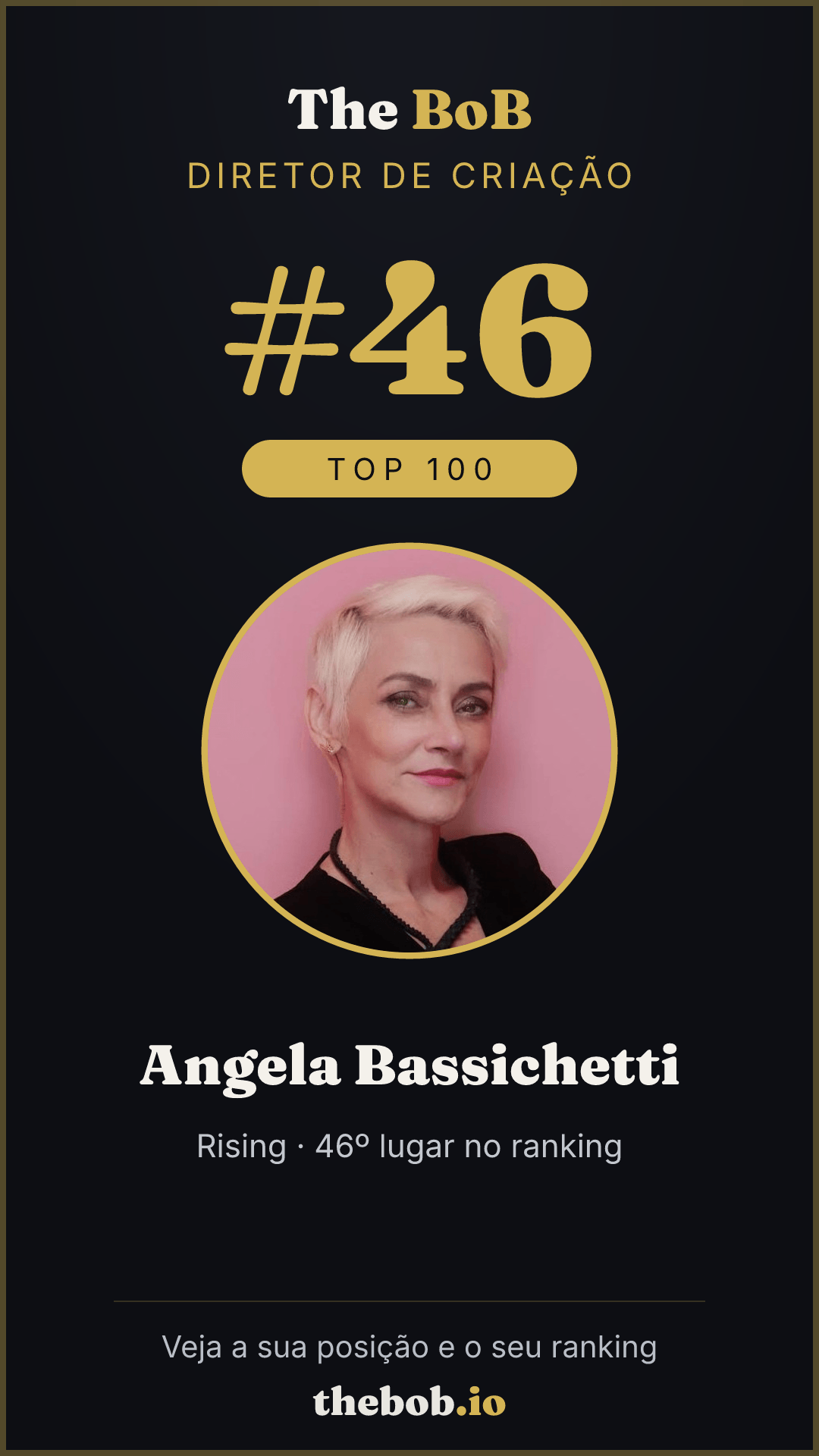 Selo The BoB · Angela Bassichetti