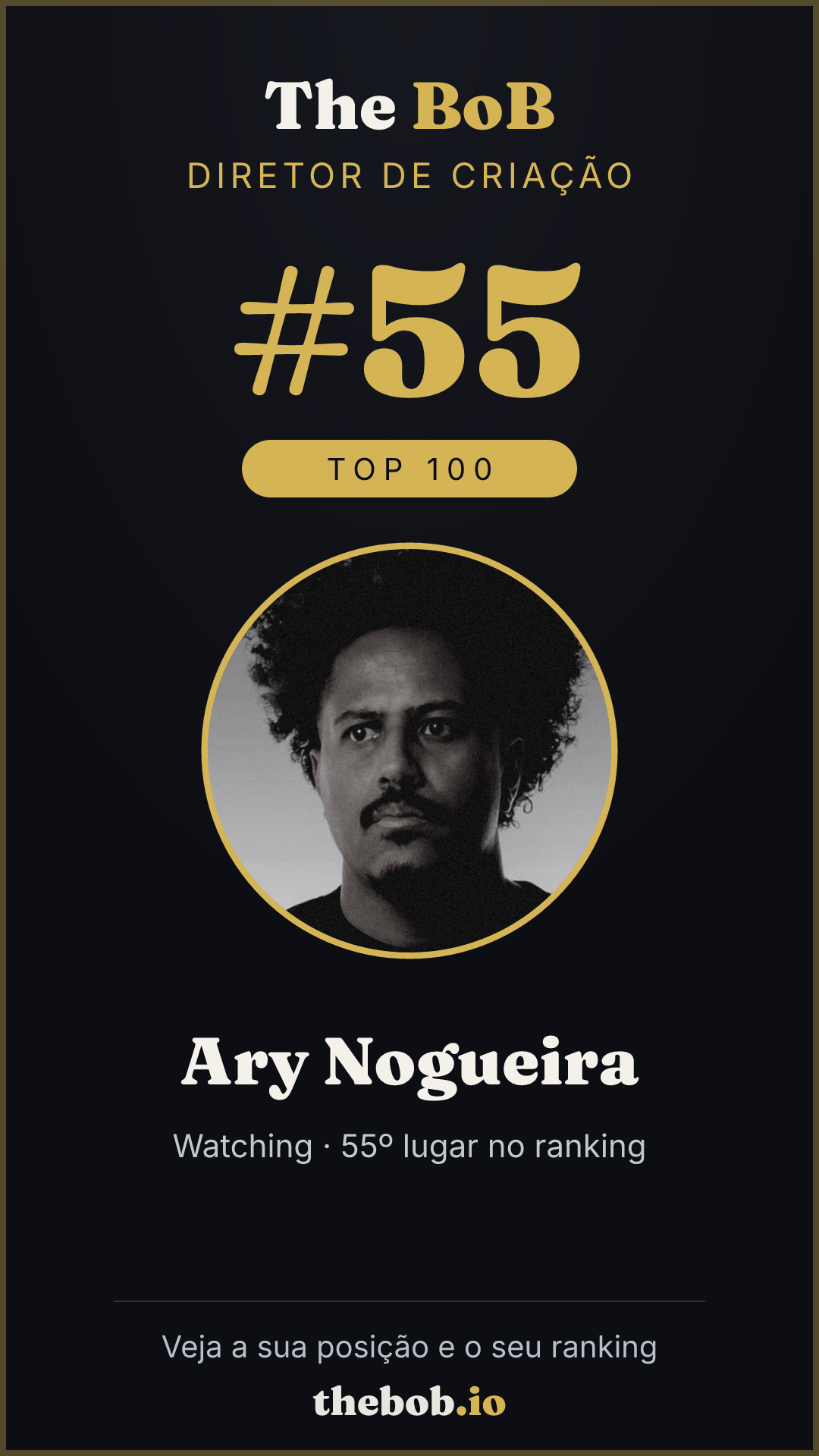 Selo The BoB · Ary Nogueira