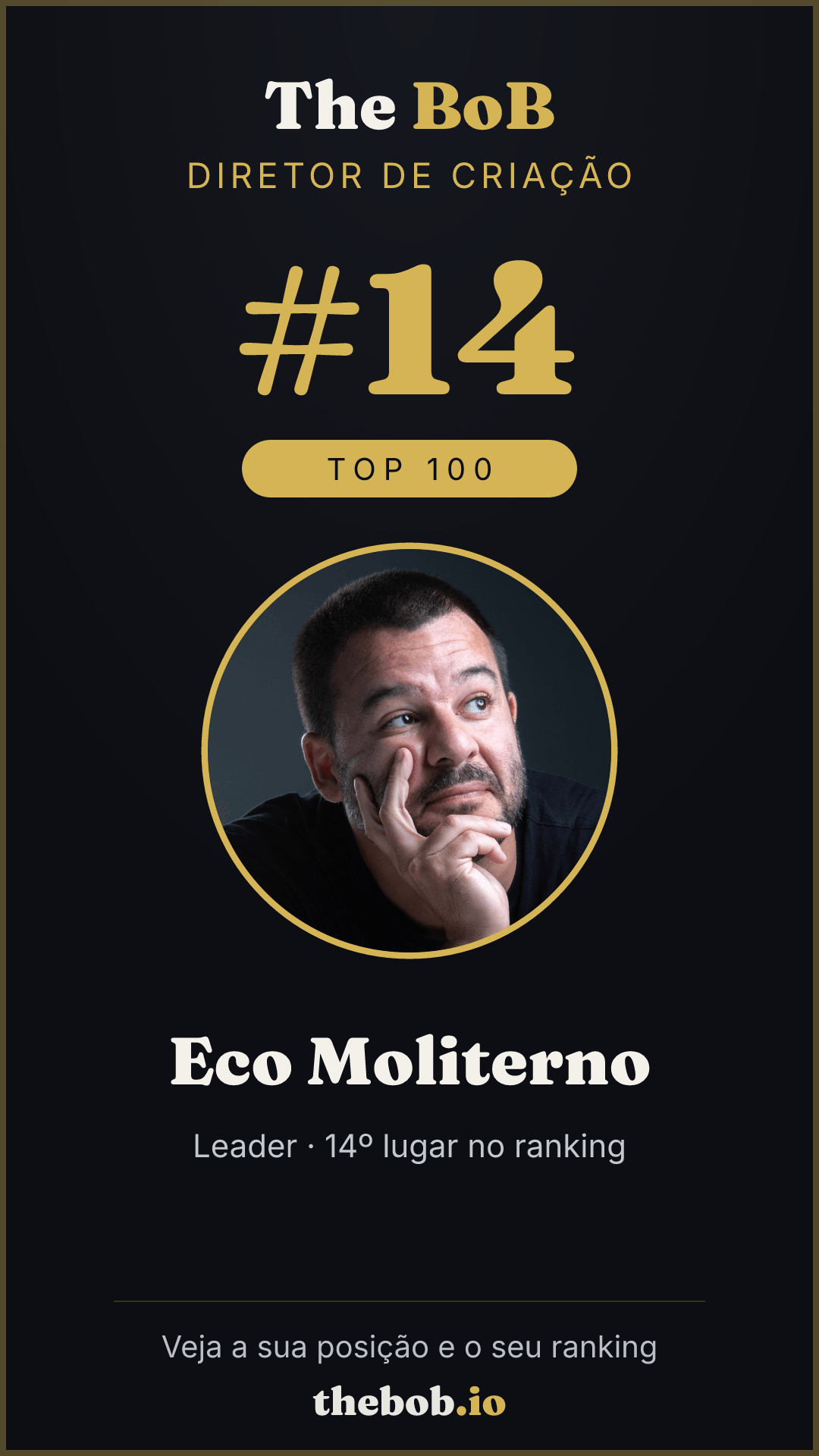 Selo The BoB · Eco Moliterno