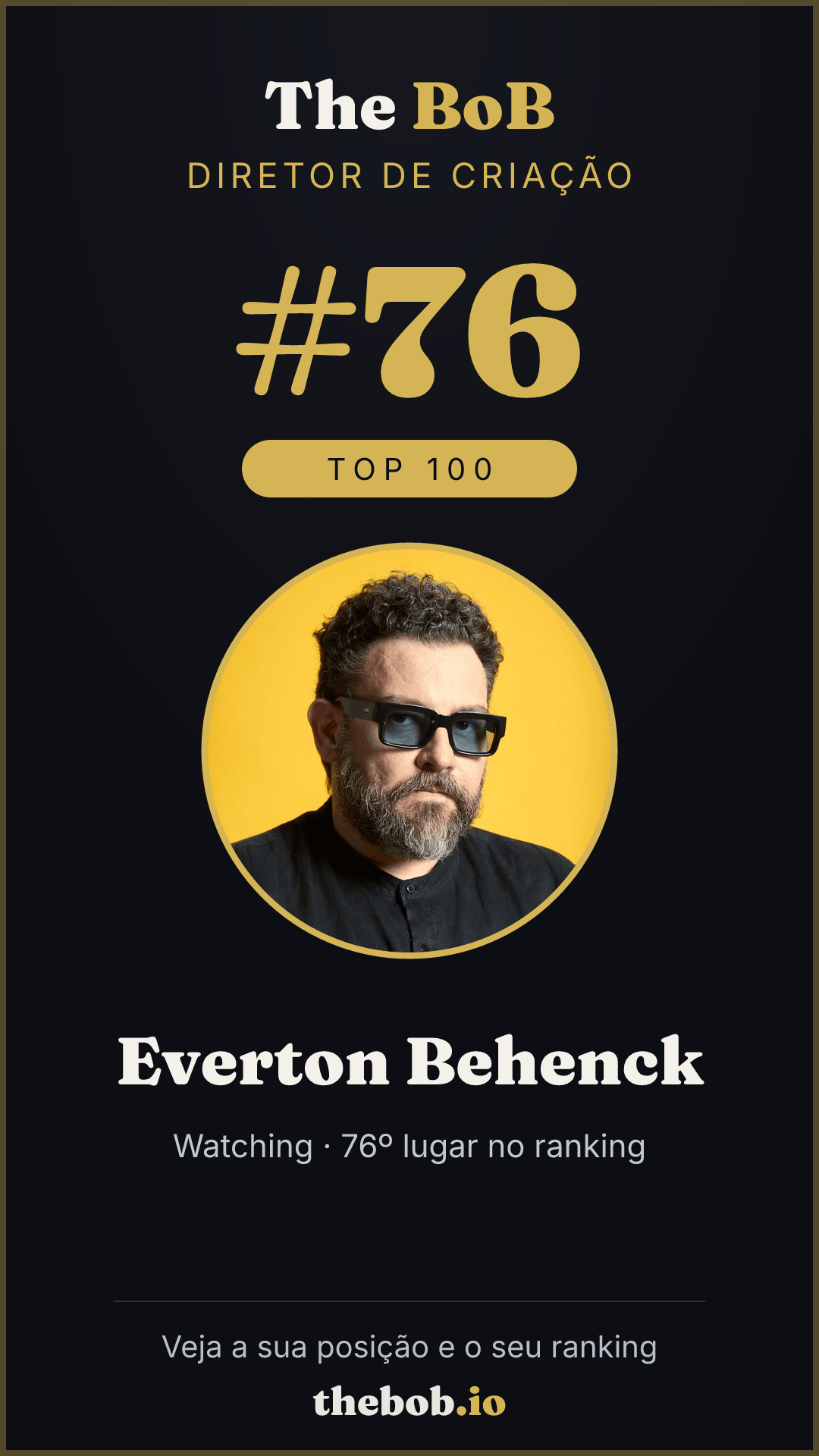 Selo The BoB · Everton Behenck