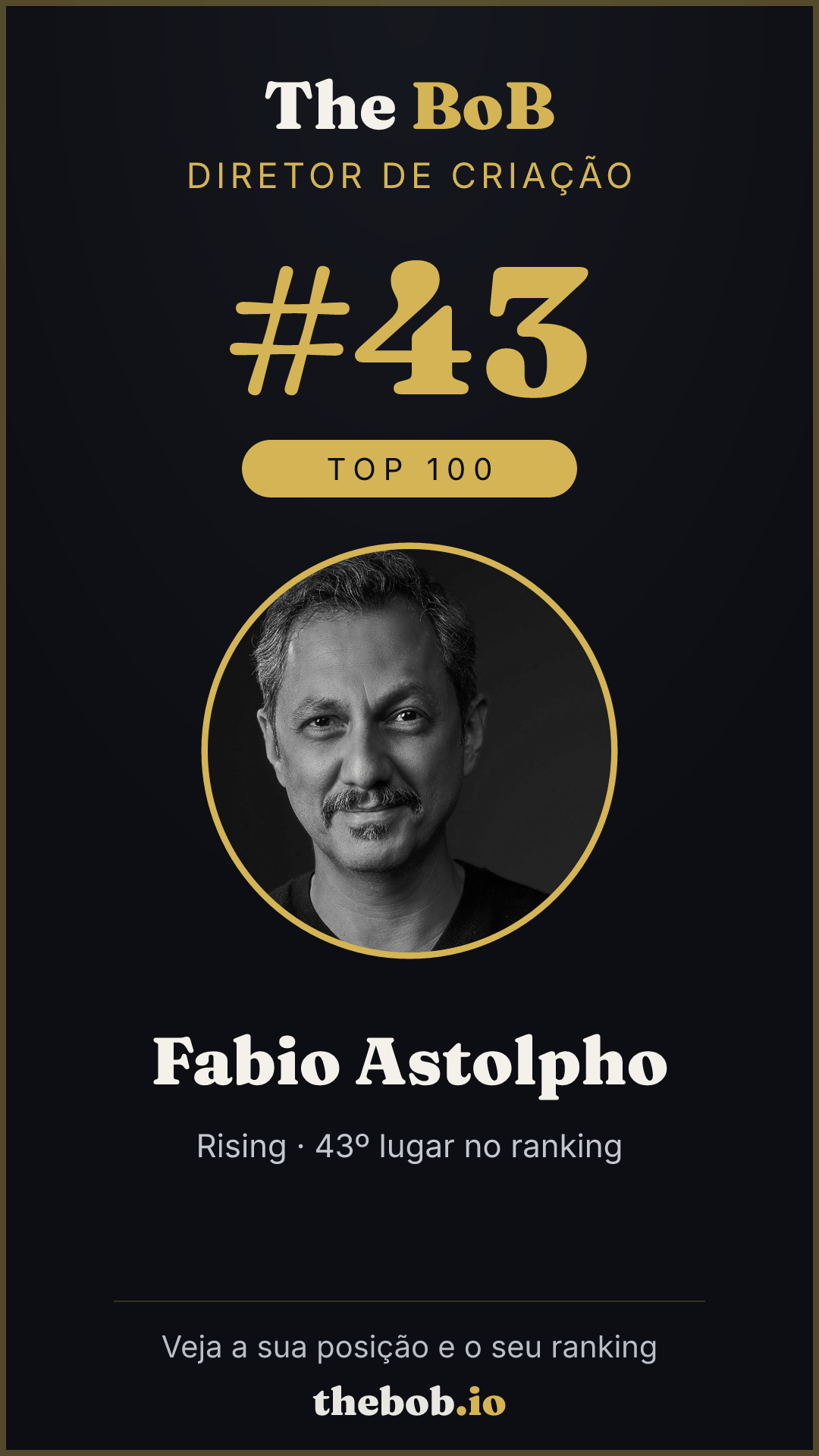 Selo The BoB · Fabio Astolpho