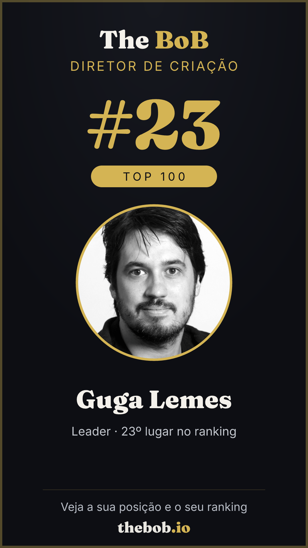 Selo The BoB · Guga Lemes