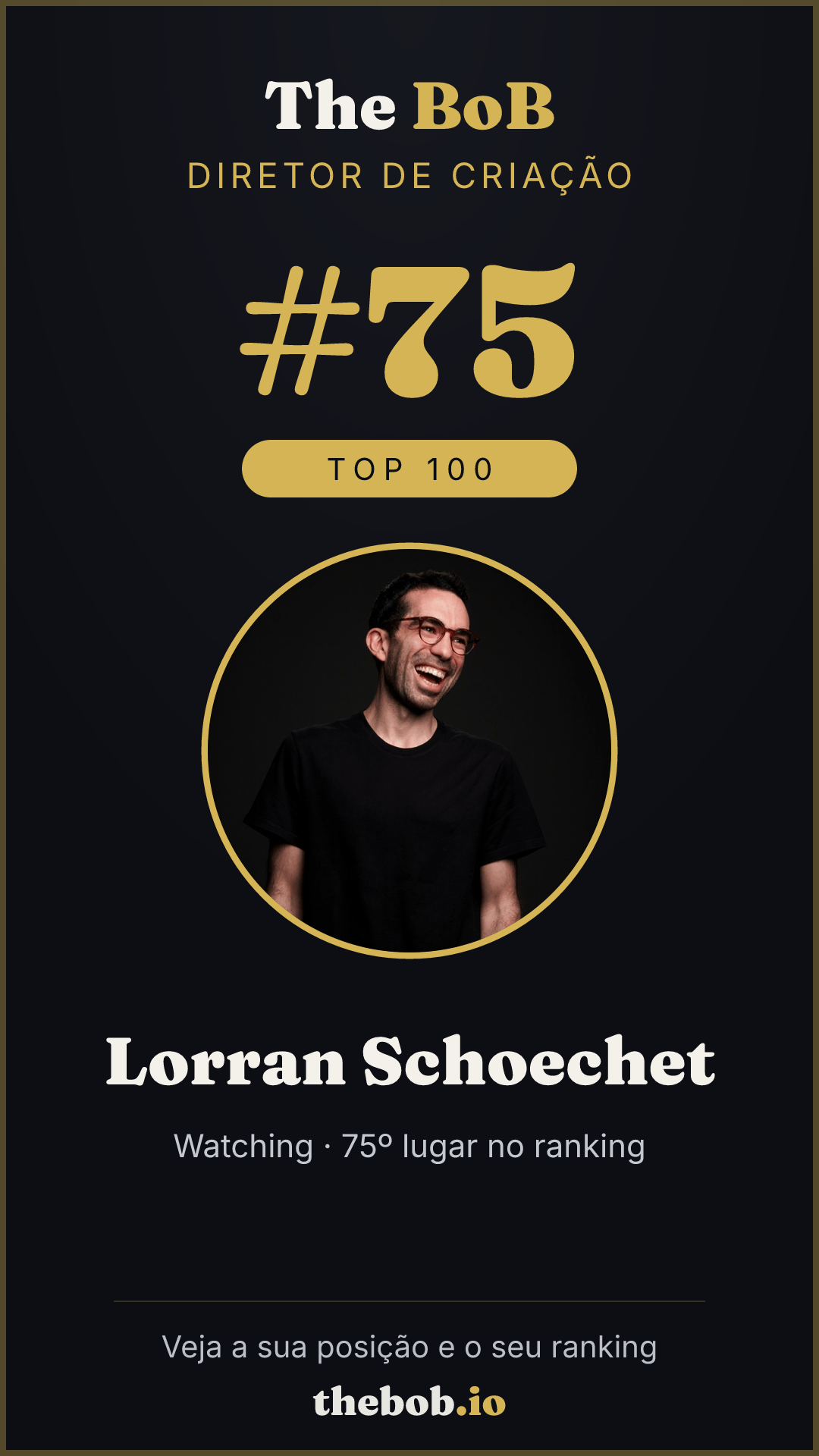 Selo The BoB · Lorran Schoechet