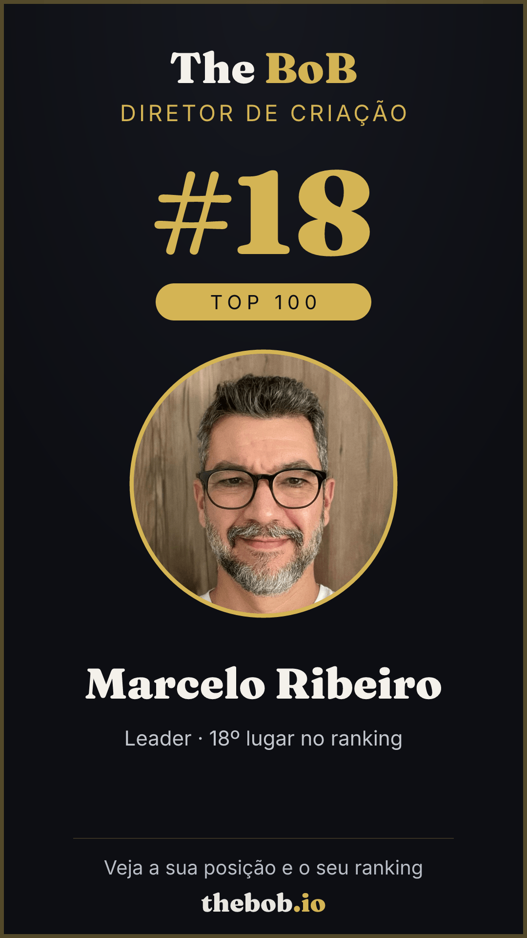 Selo The BoB · Marcelo Ribeiro