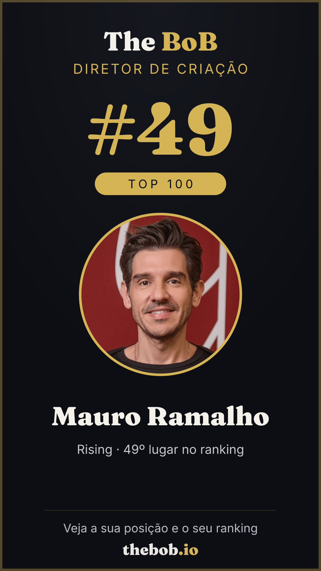 Selo The BoB · Mauro Ramalho