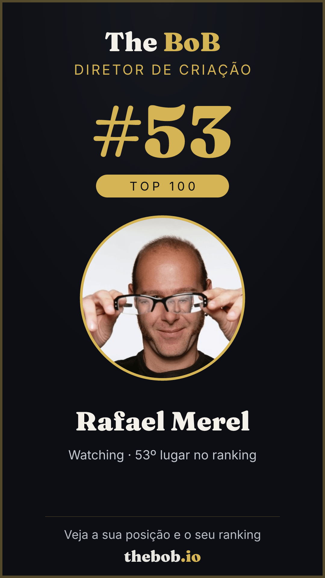 Selo The BoB · Rafael Merel