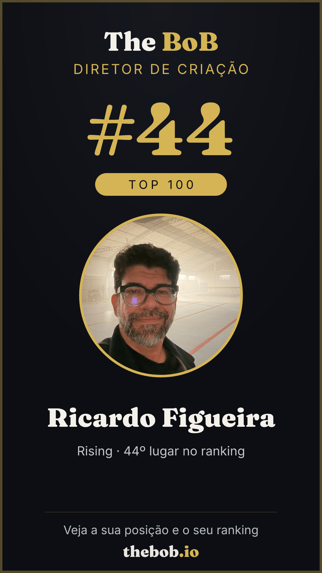 Selo The BoB · Ricardo Figueira