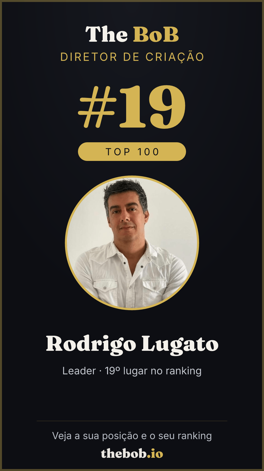 Selo The BoB · Rodrigo Lugato