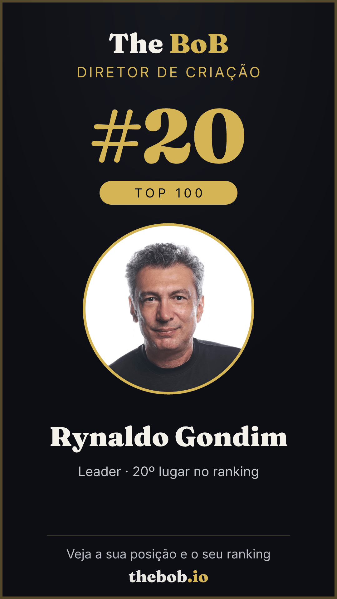 Selo The BoB · Rynaldo Gondim