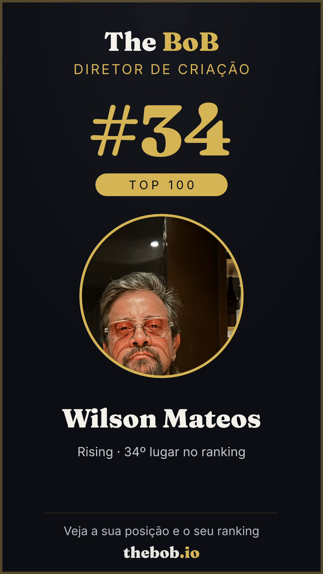 Selo The BoB · Wilson Mateos