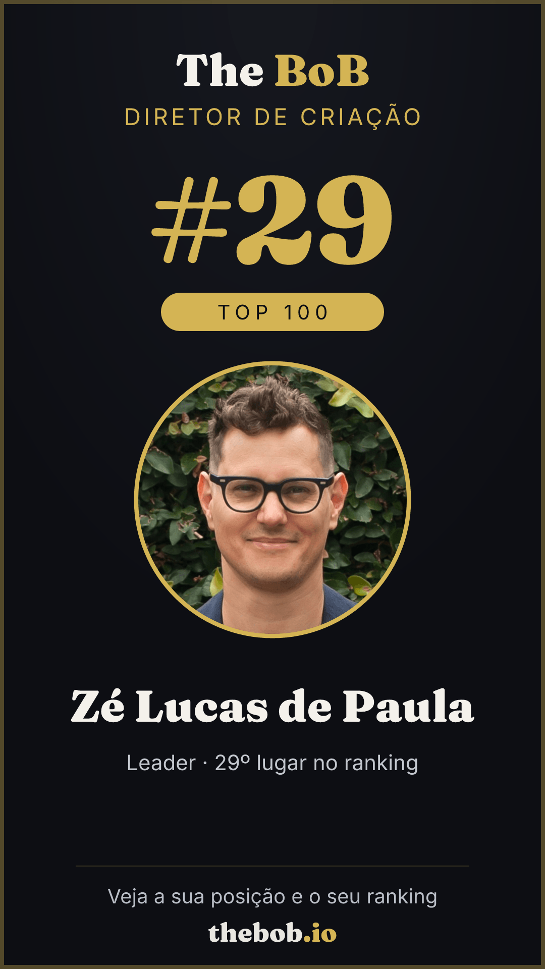 Selo The BoB · Zé Lucas de Paula