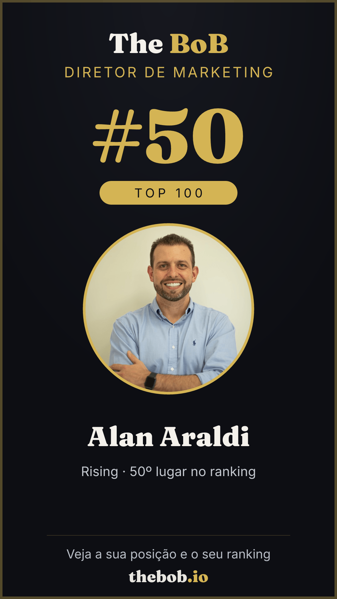 Selo The BoB · Alan Araldi