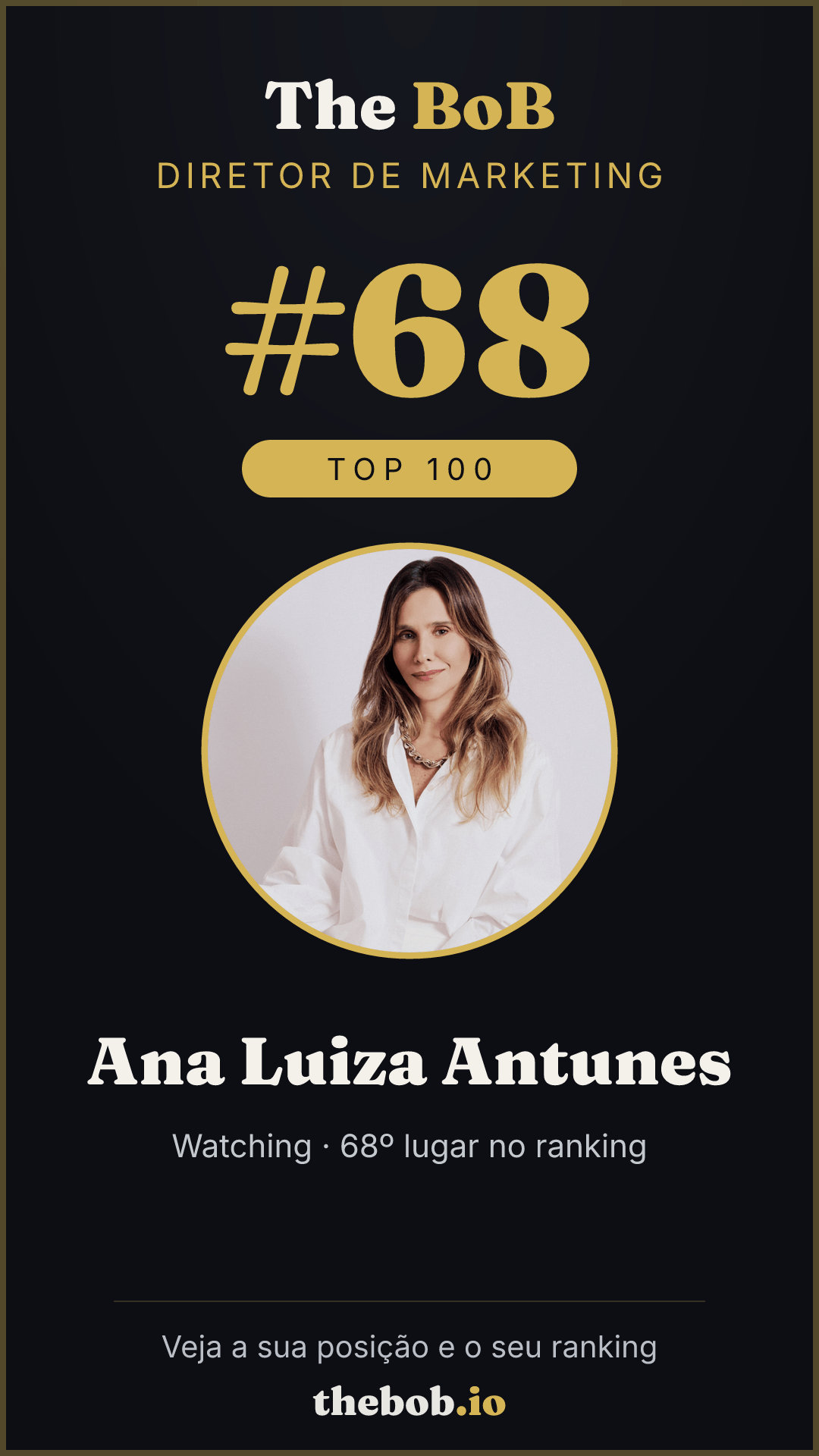 Selo The BoB · Ana Luiza Antunes