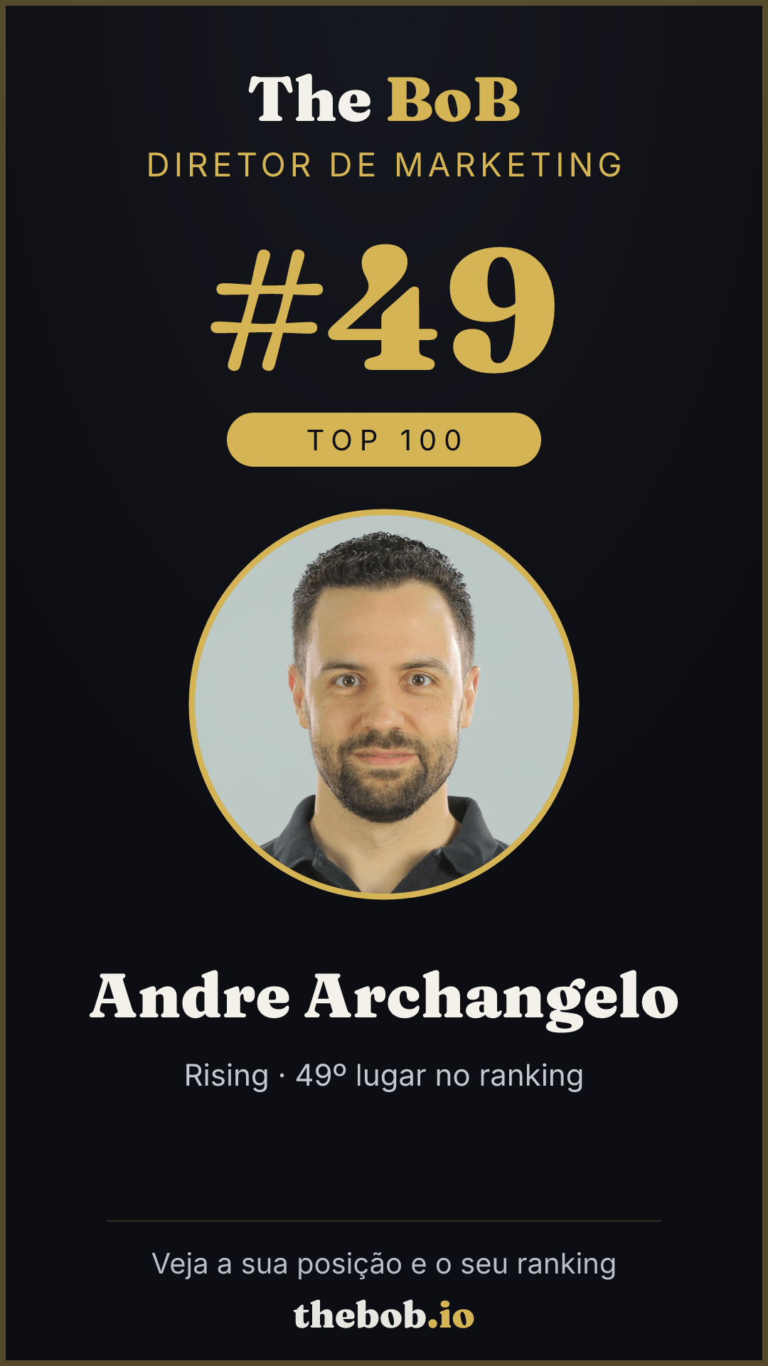 Selo The BoB · Andre Archangelo