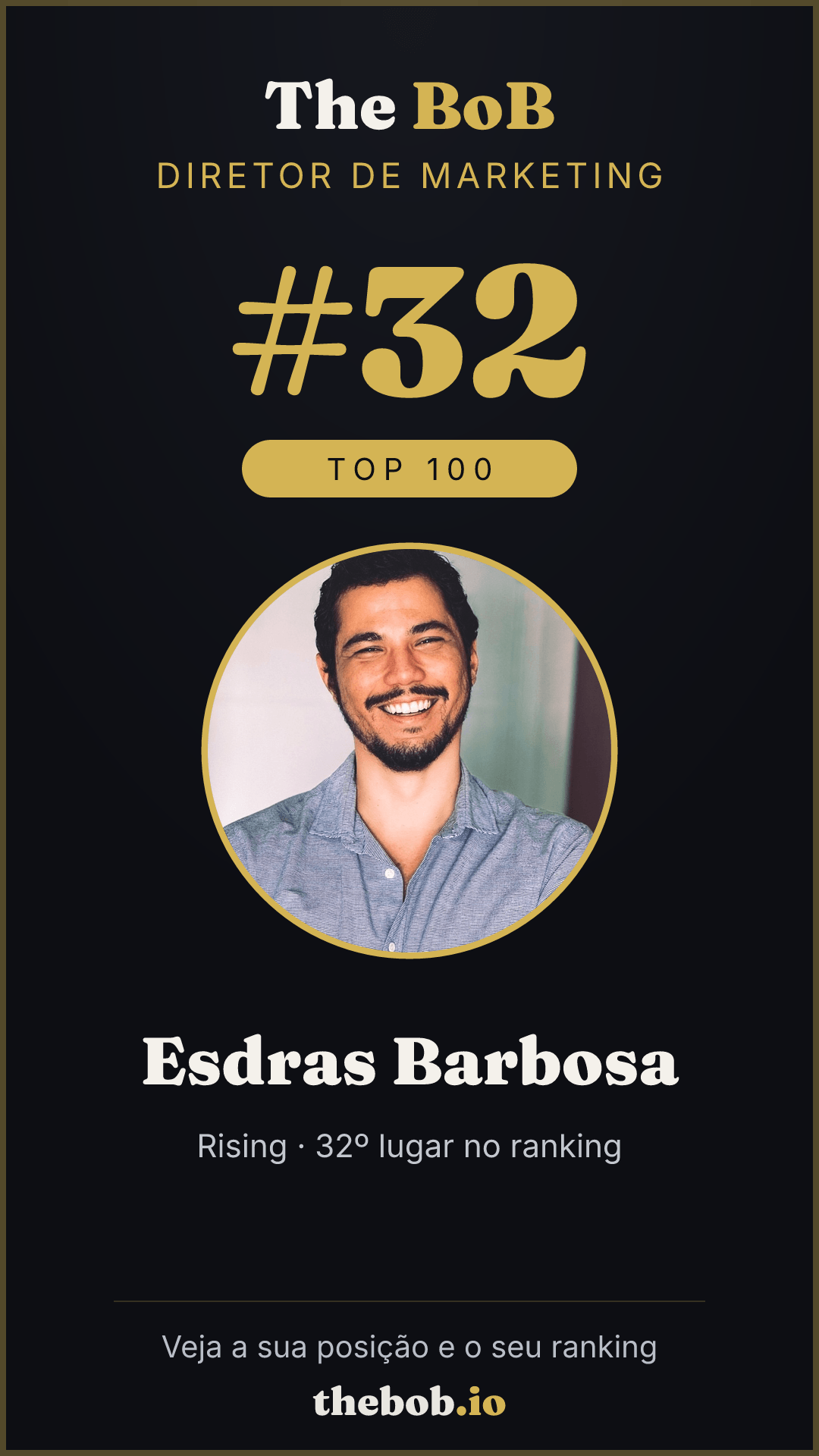 Selo The BoB · Esdras Barbosa