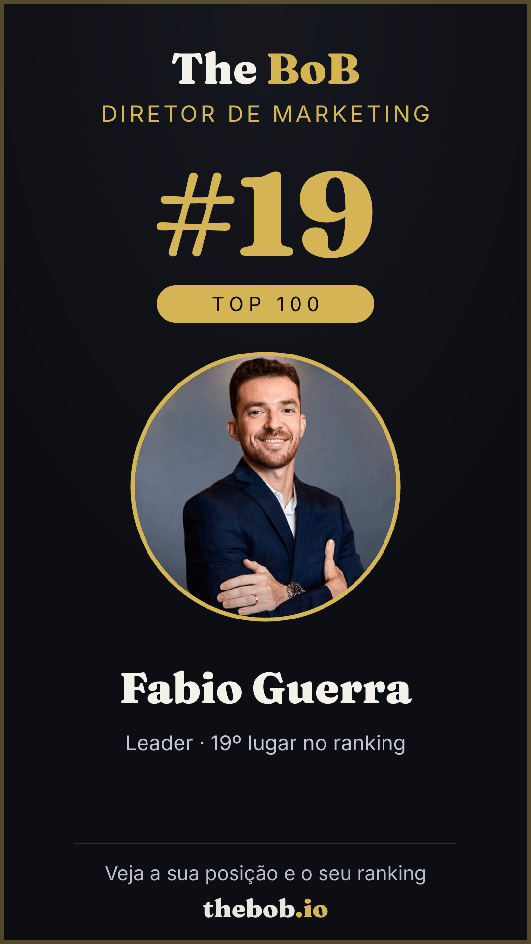 Selo The BoB · Fabio Guerra